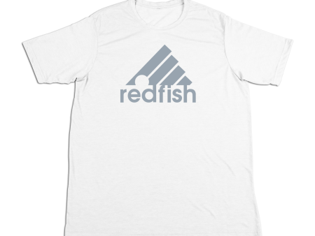 #REDFISH Soft Short Sleeve Shirt - Gray Print For Discount