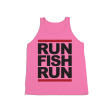 #RUNFISHRUN YOUTH Tank Top - Black Hot on Sale