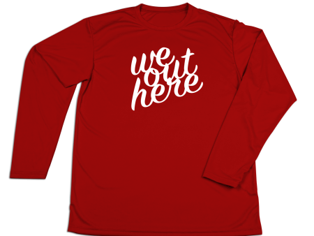 #WEOUTHERE YOUTH Performance Long Sleeve Shirt on Sale