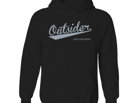 #OUTSIDER Classic Heavy Hoodie - Gray Print For Discount