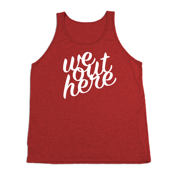 #WEOUTHERE TriBlend Tank Top Supply