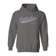 #OUTSIDER Classic Heavy Hoodie - Gray Print For Discount